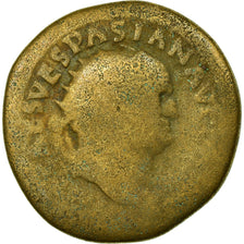 Coin, Vespasian, Dupondius, Roma, VG(8-10), Copper, Cohen:411