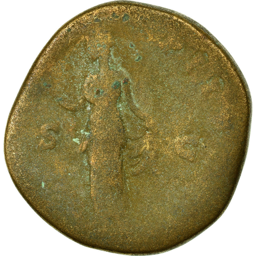 Monnaie, Faustine I, Sesterce, Roma, B, Cuivre