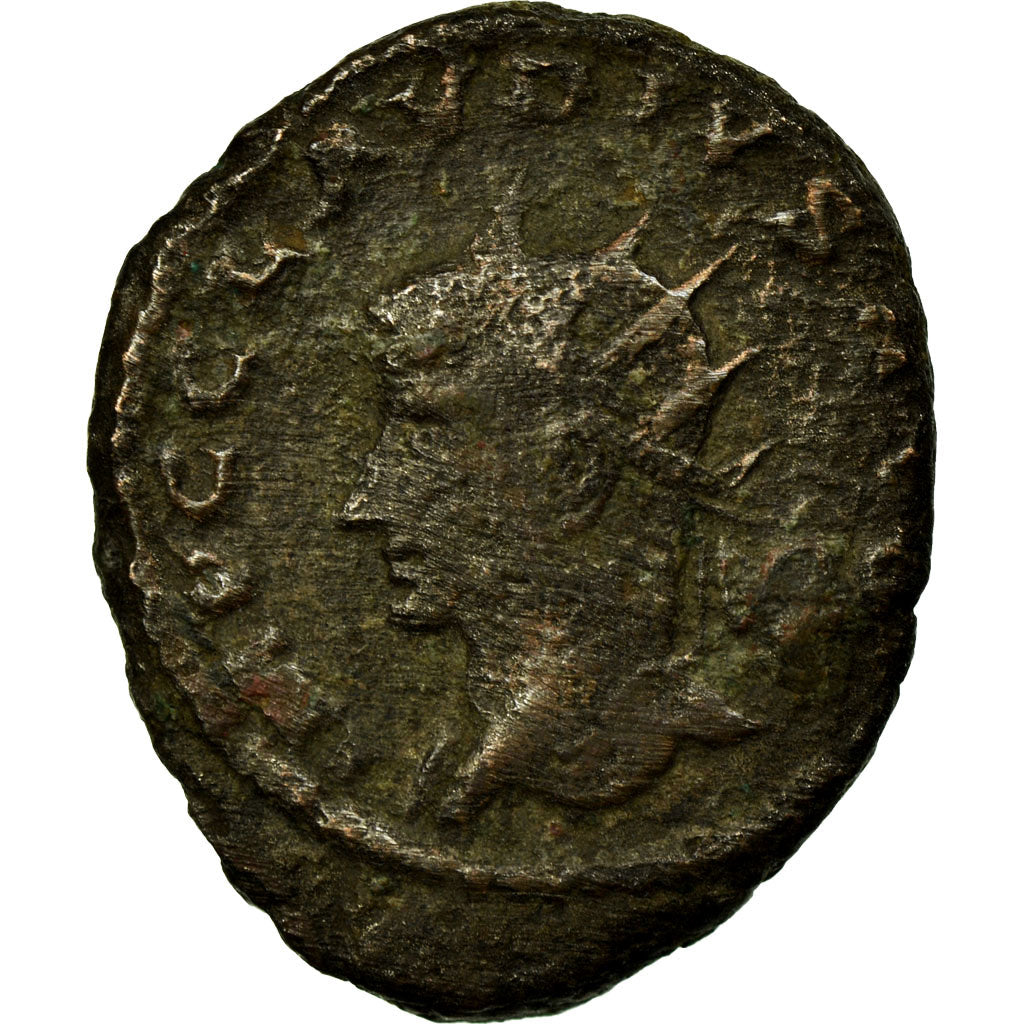 Munten, Claudius II Gothicus, Antoninianus, Rare, ZG+, Billon