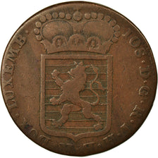 Coin, Luxembourg, Joseph II, Sol, 1786, Brussels, VF(30-35), Copper, KM:11