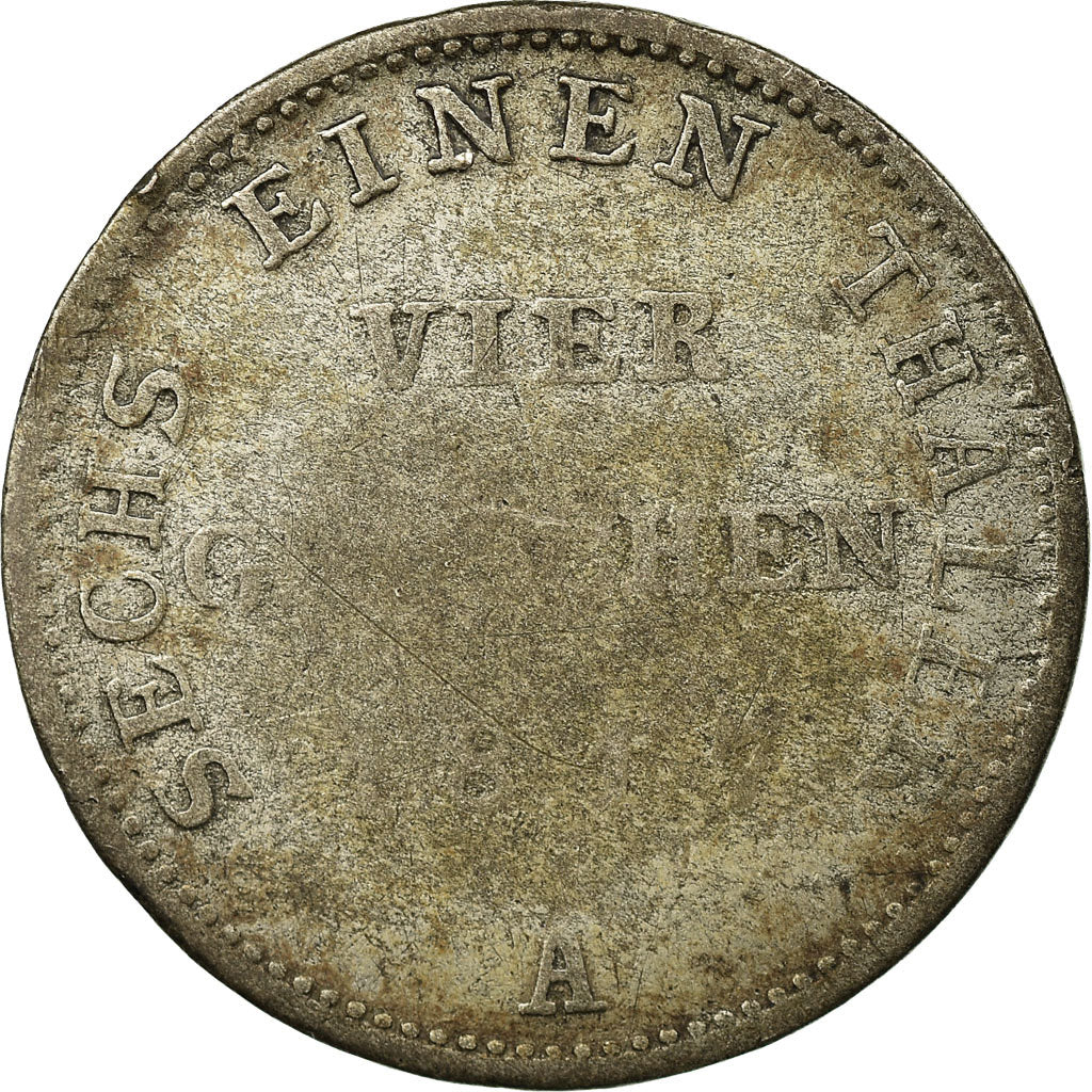 Münze, Deutsch Staaten, PRUSSIA, Friedrich Wilhelm III, 4 Groschen, 1818