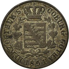 Coin, German States, SAXE-COBURG-GOTHA, Ernst I, 3 Kreuzer, 1831, Gotha