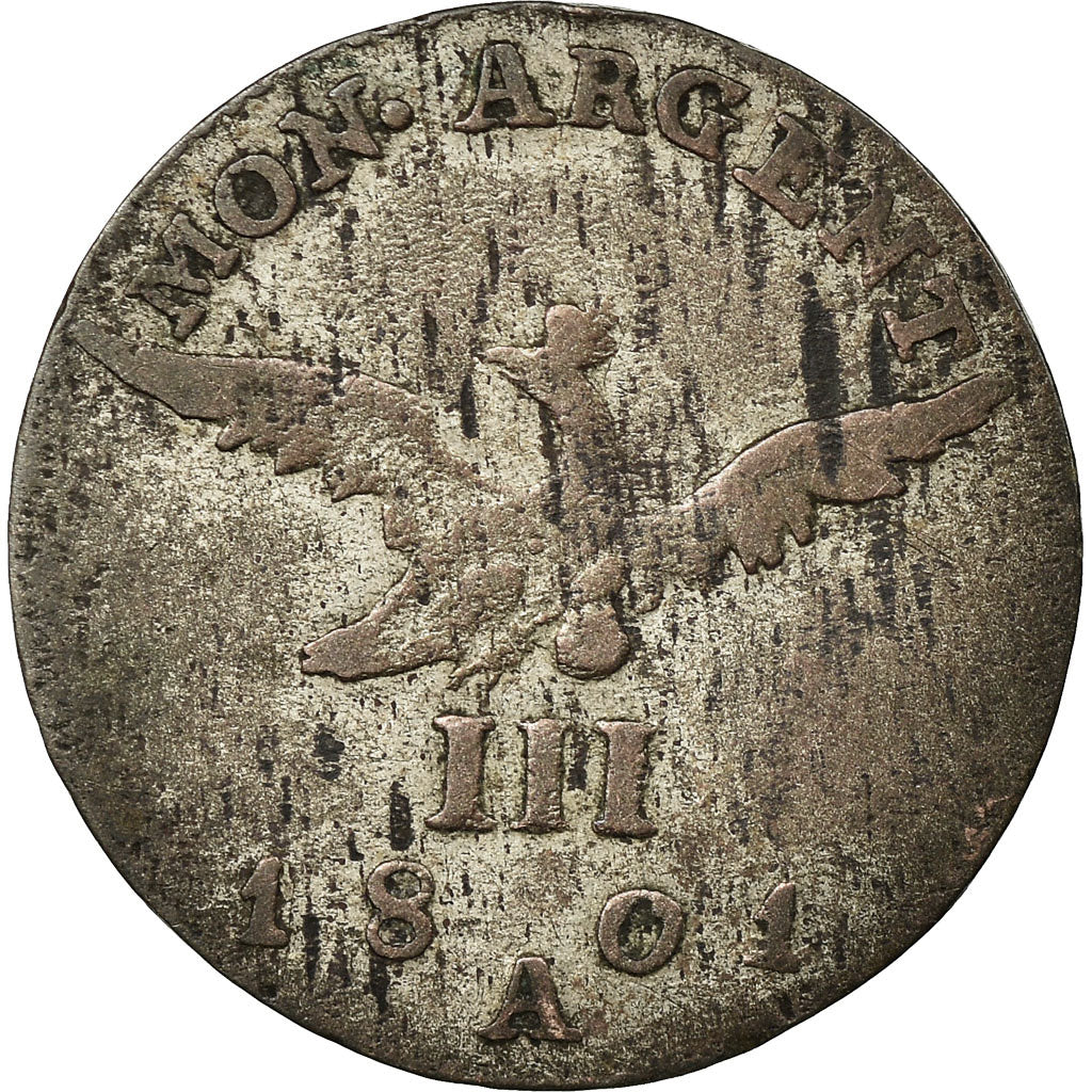 Coin, German States, PRUSSIA, Friedrich Wilhelm III, 3 Groscher, Dreigr, 1801