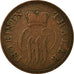 Coin, German States, SCHAUMBURG-LIPPE, Georg Wilhelm, 2 Pfennig, 1858