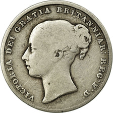 Coin, Great Britain, Victoria, Shilling, 1846, F(12-15), Silver, KM:734.1