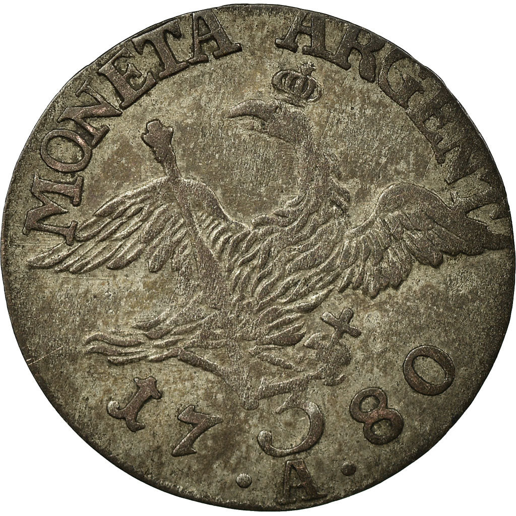 Coin, German States, PRUSSIA, Friedrich II, 3 Groscher, Dreigr, 1780, K