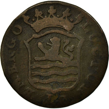 Coin, Netherlands, ZEELAND, Duit, 1793, EF(40-45), Copper, KM:105