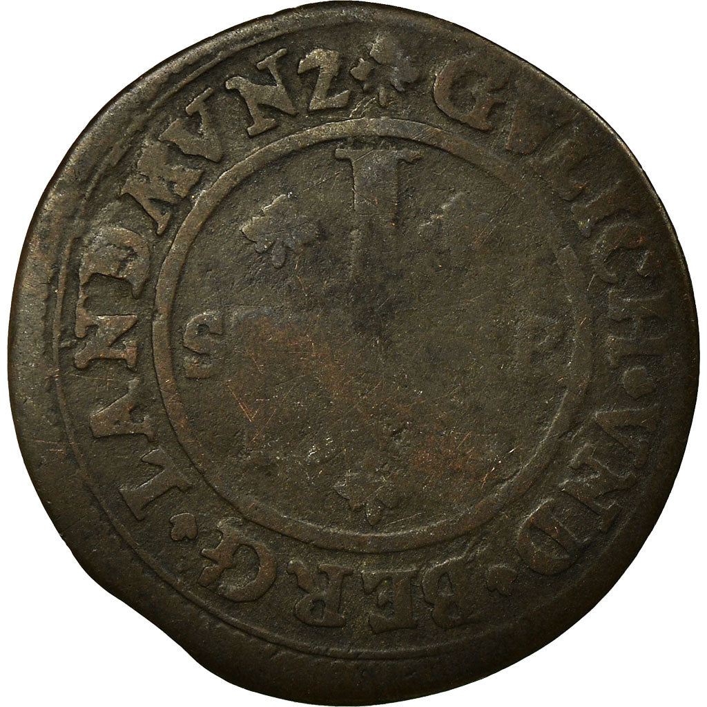 Monnaie, Etats allemands, JULICH-BERG, Karl Philipp, Stuber, 1746, B+, Billon