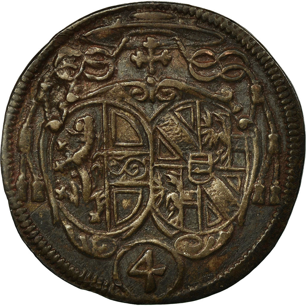 Coin, AUSTRIAN STATES, SALZBURG, Johann Ernst, 4 Kreuzer, Batzen, 1692