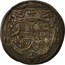 Coin, AUSTRIAN STATES, SALZBURG, Johann Ernst, 4 Kreuzer, Batzen, 1692