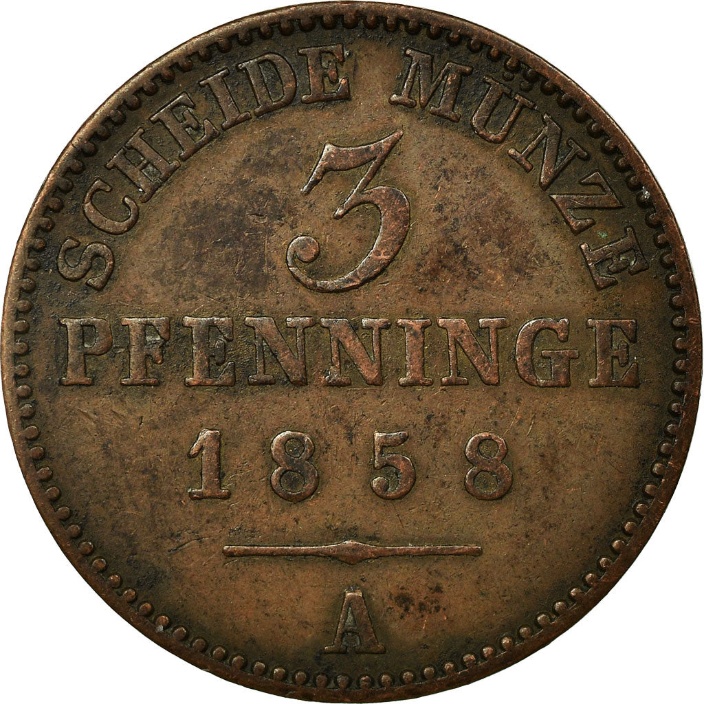 Moneta, Stati tedeschi, LIPPE-DETMOLD, Paul Friedrich Emil Leopold III, 3
