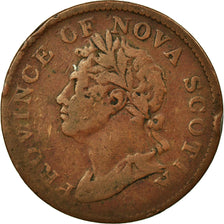 Canada, Token, 1824, B+, Rame