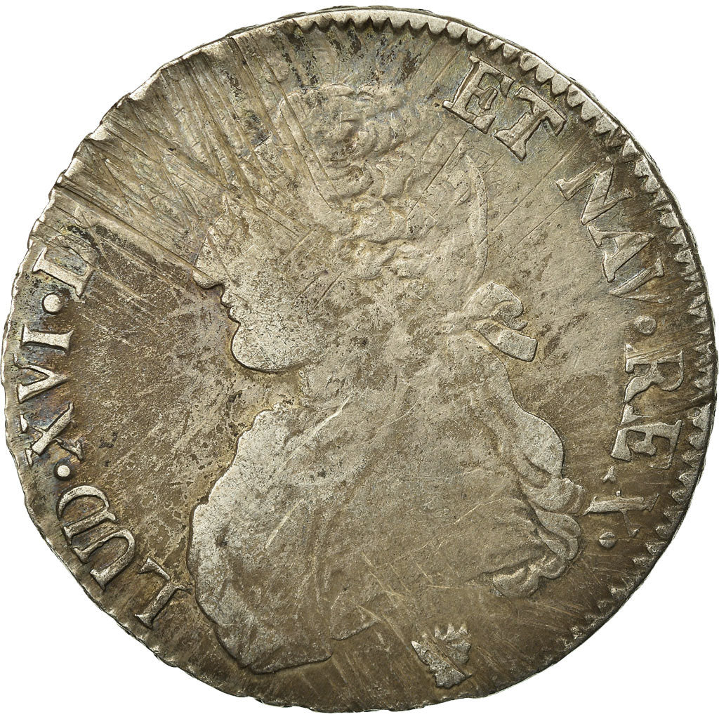 Coin, France, Louis XVI, Écu aux branches d'olivier, Ecu, 1785, Limoges