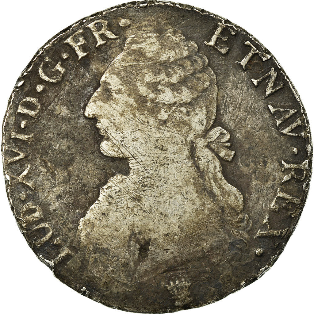 Coin, France, Louis XVI, Écu aux branches d'olivier, Ecu, 1784, Limoges