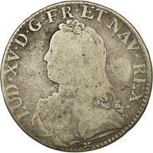 Coin, France, Louis XV, Écu aux branches d'olivier, Ecu, 1726, Grenoble