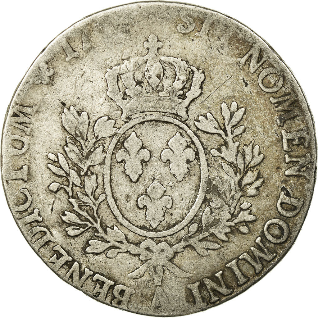 Münze, Frankreich, Louis XV, Ecu, Paris, SGE+, Silber