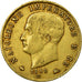 Monnaie, États italiens, KINGDOM OF NAPOLEON, Napoleon I, 40 Lire, 1814, Milan