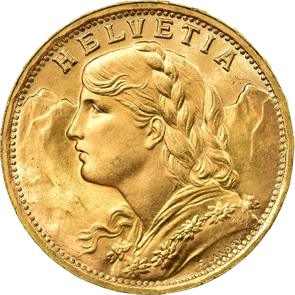 Moneda, Suiza, 20 Francs, 1935, Bern, SC, Oro, KM:35.1
