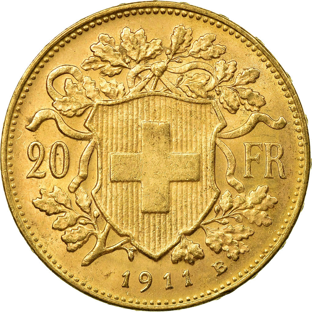 Monnaie, Suisse, 20 Francs, 1911, Bern, SPL, Or, KM:35.1