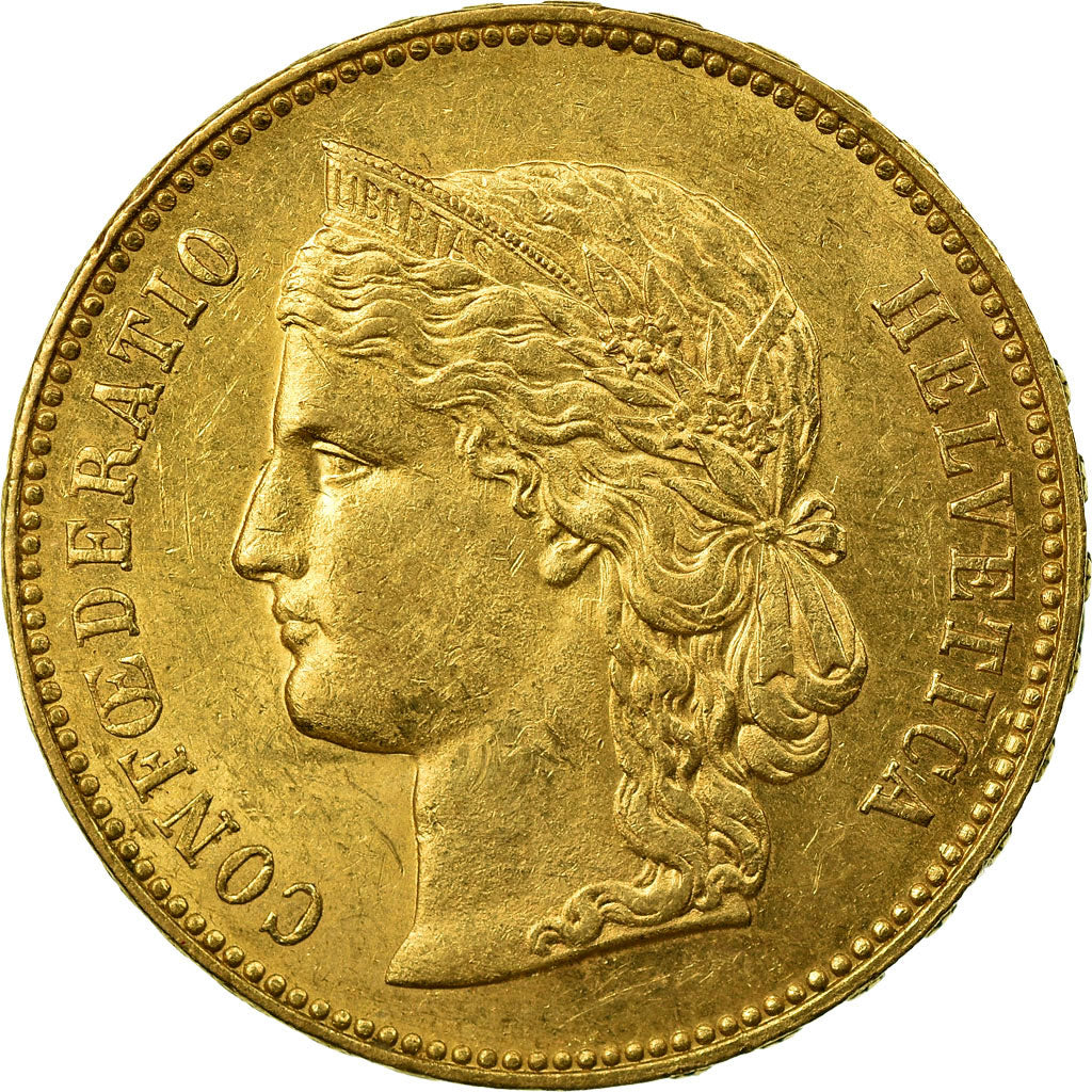 Moneda, Suiza, 20 Francs, 1895, Bern, EBC, Oro, KM:31.3