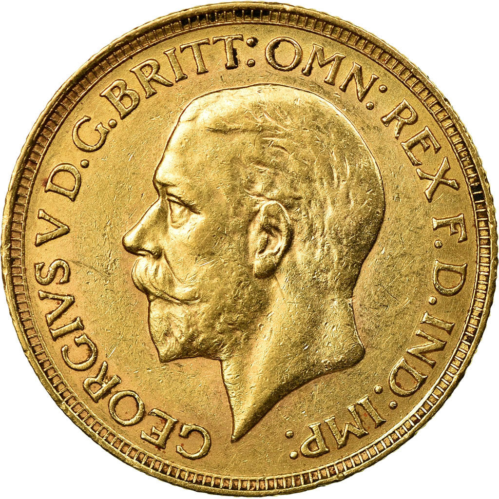 Monnaie, Afrique du Sud, George V, Sovereign, 1929, TTB+, Or, KM:A22