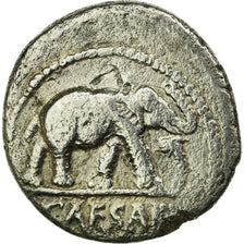 Moneta, Julius Caesar, Denarius, MB, Argento, Crawford:443/1