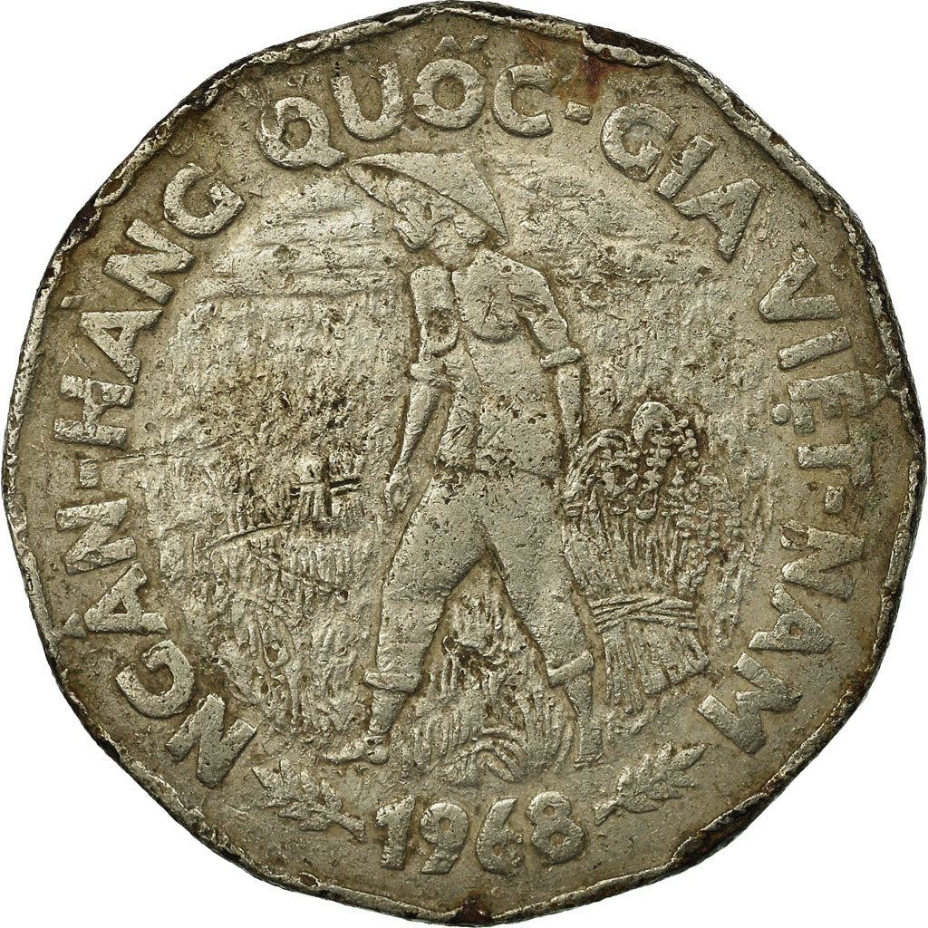 Monnaie, Viet Nam, STATE OF SOUTH VIET NAM, 20 Dông, 1968, Vantaa, TB+, Nickel