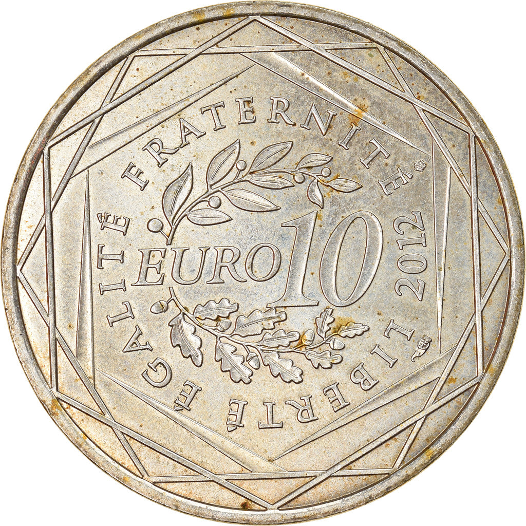 France, 10 Euro, Nord-Pas de Calais, 2012, Paris, SUP, Argent, KM:1880