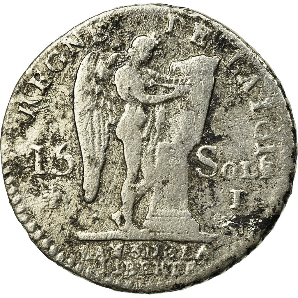Coin, France, Louis XVI, 15 sols françois, 15 Sols, 1/8 ECU, 1791, Limoges