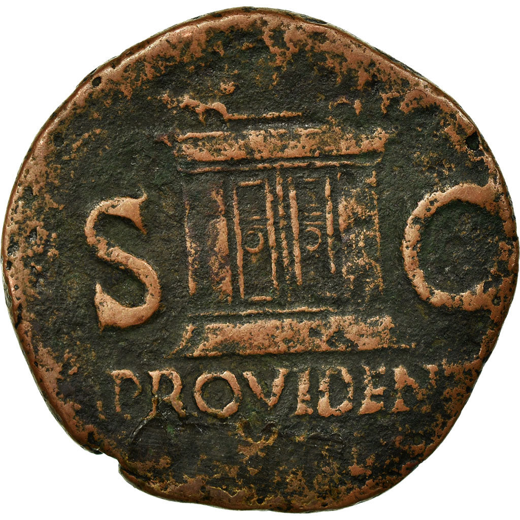 Coin, Drusus, As, 22-23 AD, Rome, VF(30-35), Bronze, RIC:45