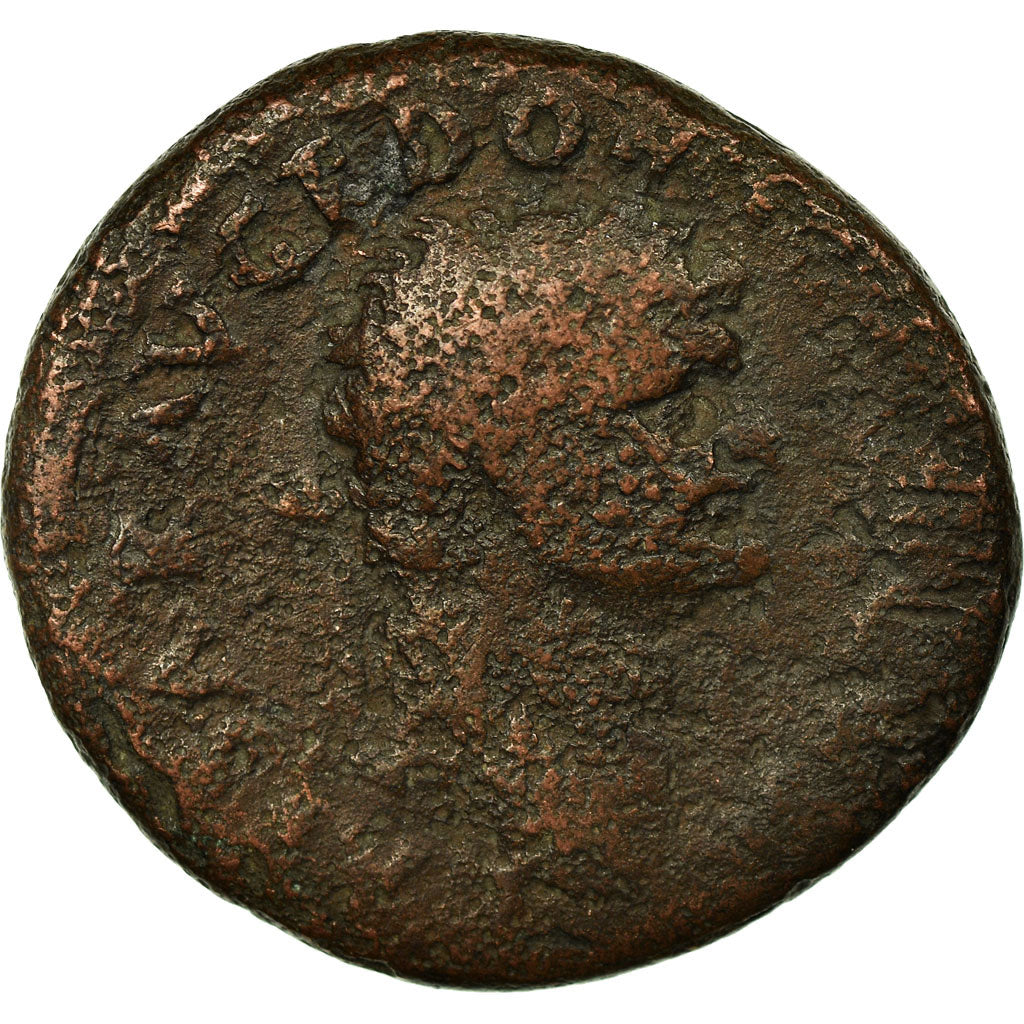 Coin, Domitian, As, 77-78, Lyon - Lugdunum, F(12-15), Copper, RIC:1290