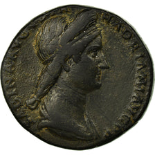 Coin, Sabina, Sestertius, Roma, AU(55-58), Copper, RIC:1036