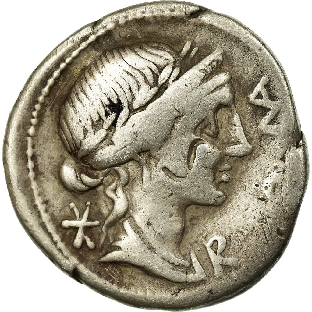 Coin, Aemilia, Denarius, Rome, VF(30-35), Silver, Crawford:291/1