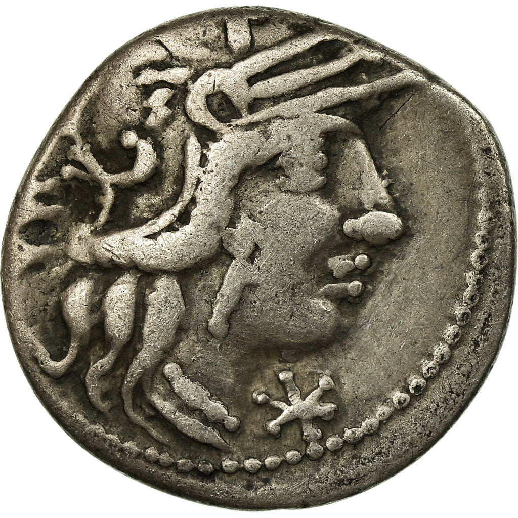 Coin, Calidia, Denarius, Rome, VF(30-35), Silver, Crawford:284/1a