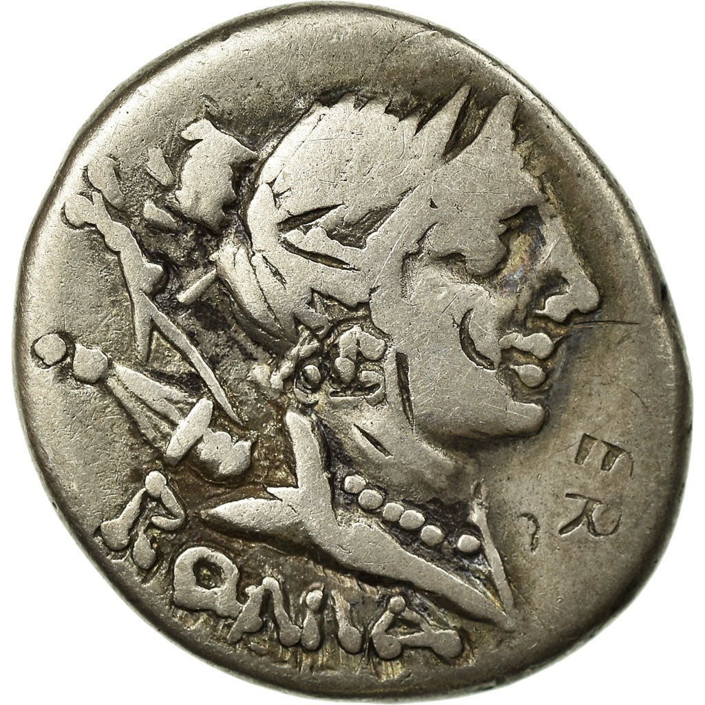 Coin, Postumia, Denarius, Rome, VF(20-25), Silver, Crawford:335/9