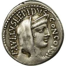 Coin, Aemilia, Denarius, Rome, EF(40-45), Silver, Crawford:415/1