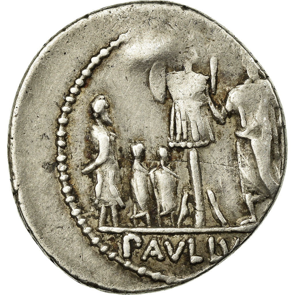 Coin, Aemilia, Denarius, Rome, EF(40-45), Silver, Crawford:415/1