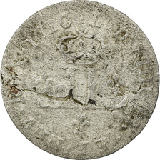 Moeda, França, Louis XIV, XXX Deniers aux 2 L couronnés, 30 Deniers, 1710