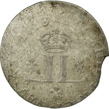 Moneta, Francja, Louis XIV, XXX Deniers aux 2 L couronnés, 30 Deniers, 1713