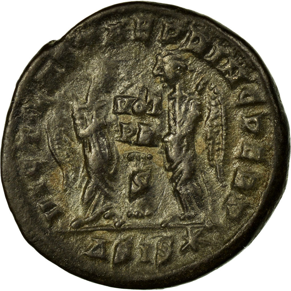 Coin, Licinius I, Nummus, Siscia, AU(50-53), Copper, Cohen:170