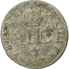 Munten, Frankrijk, Louis XIV, XV Deniers (pièce de), 15 Deniers, 1713, Metz