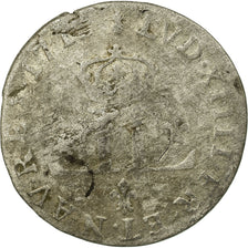 Coin, France, Louis XIV, XXX Deniers aux 2 L couronnés, 30 Deniers, 1713, Metz
