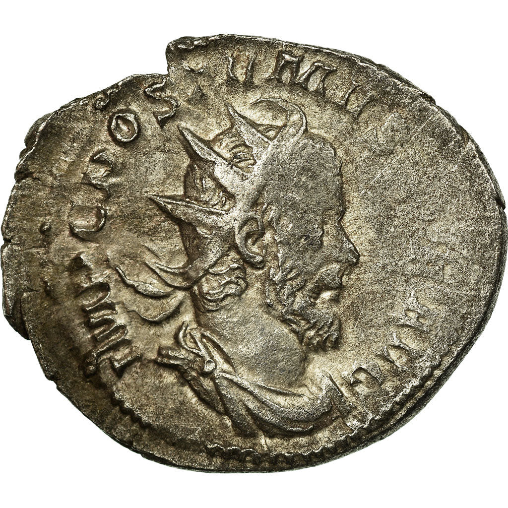 Munten, Postuum, Antoninianus, 260-269, Trier or Cologne, ZF, Billon, RIC:87