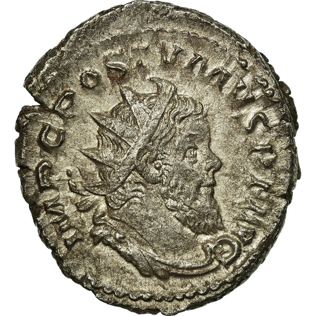 Coin, Postumus, Antoninianus, 260-269, Trier or Cologne, AU(50-53), Billon