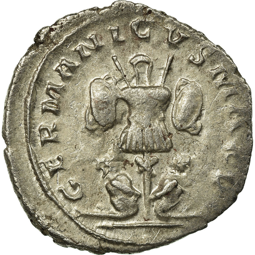 Moneta, Gallienus, Antoninianus, 257-258, Trier or Cologne, AU(50-53), Bilon