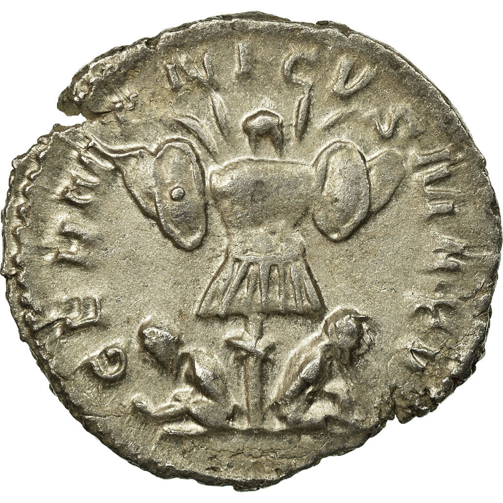 Moeda, Gallienus, Antoninianus, 257-258, Trier or Cologne, EF(40-45), Lingote