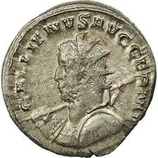 Coin, Gallienus, Antoninianus, 258-259, Trier or Cologne, EF(40-45), Billon