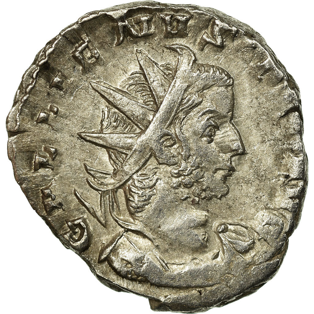 Moneda, Gallienus, Antoninianus, 260-269, Trier, MBC+, Vellón, Cohen:1062