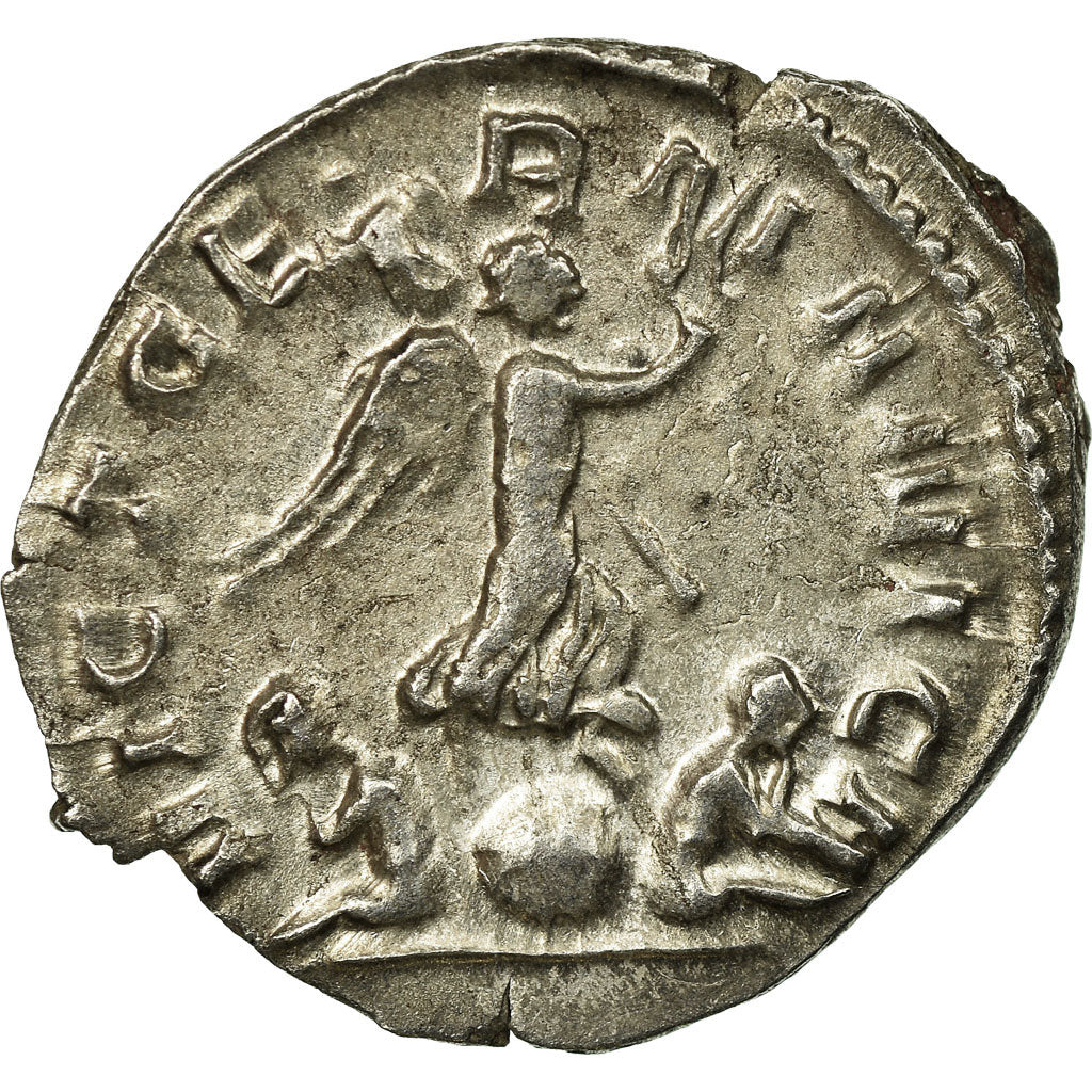 Moneda, Gallienus, Antoninianus, 260-269, Trier, MBC+, Vellón, Cohen:1062