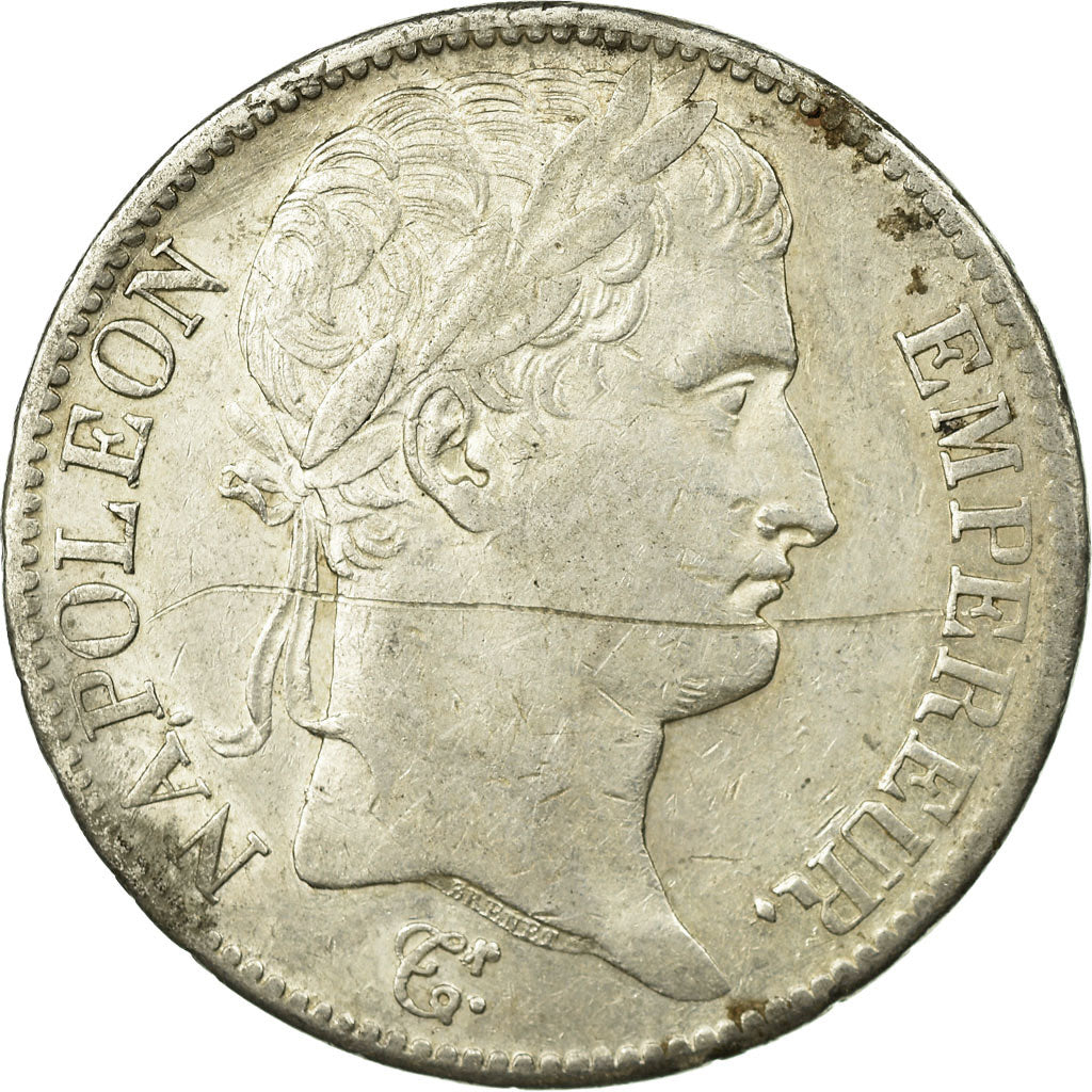 Coin, France, Napoléon I, 5 Francs, 1811, Paris, VF(30-35), Silver, KM:694.1